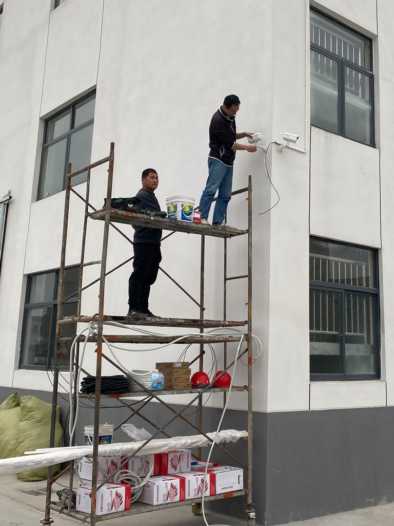 泗陽某企業海康威視監控部署