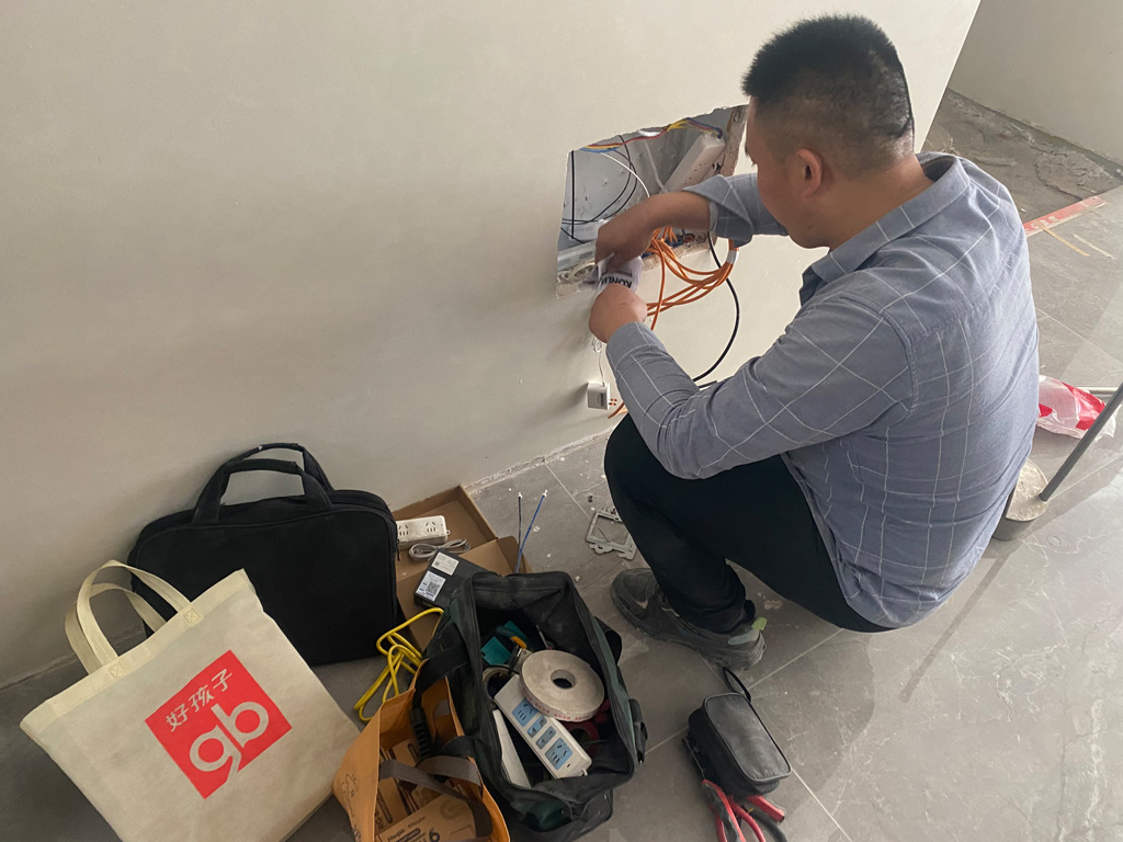 泗陽某家庭多媒體網絡與監控部署